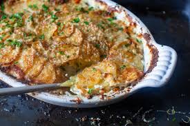 This side dish serves 10 people, and it requires approximately two hours of cooking time. Simple Potato Gratin Smitten Kitchen