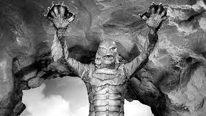 What makes the black lagoon franchise so interesting and subversive is that it's not angry mobs or stupid hicks the gill man has to worry about; Film Creature From The Black Lagoon Into Film