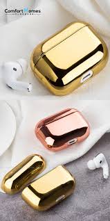 Metallic Color Airpod Pro And Airpod 1 2 Charging Cases In 2020 Cute Headphones Metallic Colors Apple Cases