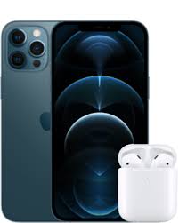 Like the airpods and airpods pro, the airpods max come with the apple h1 chip in each earcup, which features no less than 10 audio cores to allow for adaptive eq, active noise cancellation. Apple Iphone 12 Pro Max Mit Airpods Mit Vertrag Gunstig Kaufen Bei O2