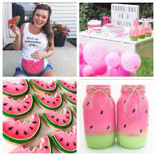 Watermelon Baby Shower Baby Shower Watermelon Baby Shower Fruit Watermelon Baby