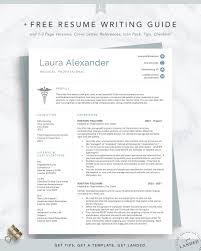 hiring manager's name 74 company address. Nursing Resume Template For Medical Professionals Nurse Etsy