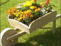Decorative Wheelbarrow Planter Buildeazy Wheelbarrow Garden Wooden Garden Wooden Wheelbarrow