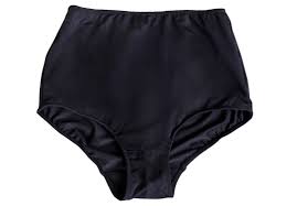 Ostomysecrets Full Coverage Basic Panty - Black Microfiber, Xs