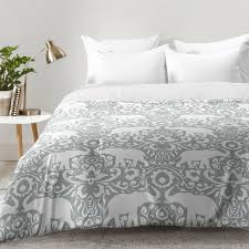 Lucky elephants quilt blanket set 6pc. One Allium Way Jacqueline Maldonado Elephant Damask Paloma Comforter Set Reviews Wayfair