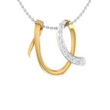 Affordable and search from millions of royalty free images, photos and. Buy Initial Letter U Alphabet 18k Yellow Gold And Rhodium Plated Sterling Silver Pendant For Men Women At Amazon In