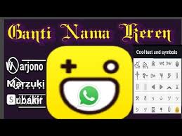 Queena, picau keren juga ya, saya pikir nama thailand gitu eh ternyata maksudnya itu pisau. Cara Ganti Nama Keren Di Game Hago Cool Tekt Symbols Hago Youtube