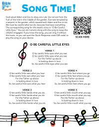O Be Careful Little Eyes Bible Song With Hand Motions Church Songs Preschool Bible Songs Including Wor Bible Songs For Kids Bible Songs Sunday School Songs From the album cedarmont platinum collection · lyrics terms of use. o be careful little eyes bible song