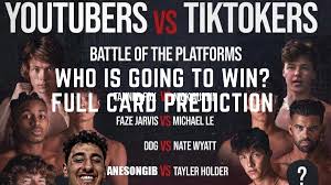 How did youtube vs tiktok start? Youtube Vs Tiktok Live Reddit Stream Boxing Match Live Updates