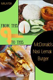 We never tasted mcdonald's singapore nasi lemak burger before but what we know is it was sold out within days and we expect it to be selling like hot cakes in malaysia too. A Week In Sepang Malaysia Travel Food Food Foodie Travel