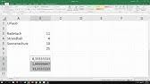 Microsoft Excel Lernen Youtube