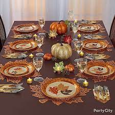 Maybe you would like to learn more about one of these? Thanksgiving Shimmer Tablescape Ideas Party City