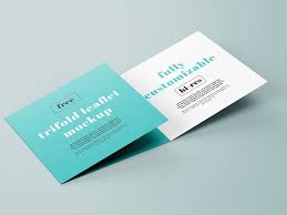 A curated collection of handcrafted free mockups from most talented creators. Free Trifold Square Brochure Mockup 2021 Daily Mockup