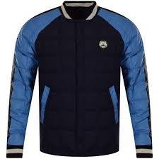 Maybe you would like to learn more about one of these? Kenzo Kenzo Navy Blue Contrast Quilted Bomber Jacket Men From Brother2brother Uk