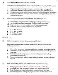 Mock test 2 upsr 2017 bahasa melayu. Latihan Bahasa Melayu Kertas 1 Upsr Malay Language Book Sites Read Online For Free