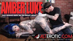It was a touchup of a word just above, and then a new star right around the ol' ring. Amber Luke S Butthole Tattoo Video Scores 4 5m Youtube Views Xbiz Com