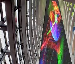 Interactive Three Color Laser Display Will Fill 24 Stories In A Hotel Atrium This Fall Laser Focus World Three Color Atrium Neon Gas