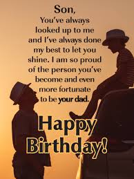  I Am So Proud Of You Happy Birthday Cards For Son From Father Birthday Greeting Cards By Davia Birthday Cards For Son Birthday Wishes For Son Father Birthday Quotes