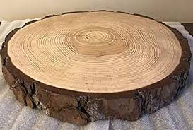 Check out this wood slab centerpieces and see more inspirational photos on theknot.com. Ash Tree Slice Rustic Centerpiece Natural Wood Slab Cake Stand Wedding Centerpiece Wood Cut Round Wood Wood With Bark Wedding Decor Kitchen Dining Home Living Lifepharmafze Com