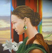 Tura Carmen Yeni Almis Oldugu Kitabi Bir Nefeste Okumus Ve Gecenin Ikisinde Bitirmisti Kitabi Yerine Koymak Uzere Ayaga Kalktig Painted Ladies Sanat Tuy