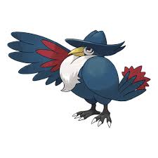 Black And White Bird Pokemon Name Honchkrow 430 If One Utters A Deep Cry Many Murkrow Gather Quickly For This It Is Called Summoner Of Night Pokemon Teams Pokemon Dex Pokemon Project