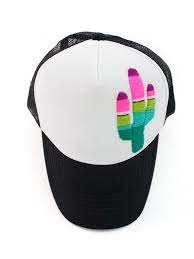 Cactus Lid Trucker Hat By Edger Erica Maree Chapeu Cacto Trico