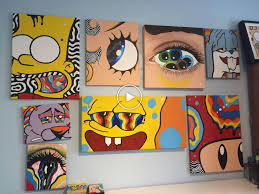 Browse bedroom decorating ideas and layouts. Buy Trippy Painted Walls Off 72