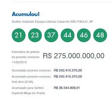 Veja os números sorteados na mega sena de hoje. Mega Sena Ninguem Acerta As Seis Dezenas Da Mega Sena E Premio Vai A R 275 Milhoes