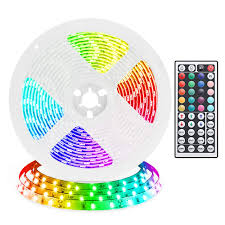 From there, i scanned the. Led Strip Lights Tropro 16 4ft Rgb Led Light Strip 5050 Led Tape Lights Color Changing Led Strip Lights With Remote For Home Lighting Kitchen Bed Flexible Strip Lights For Bar Home Decoration