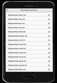 Nabi dan rasul allah 1 nabi adam a.s. 25 Nama Nabi Dan Rasul Pour Android Telechargez L Apk