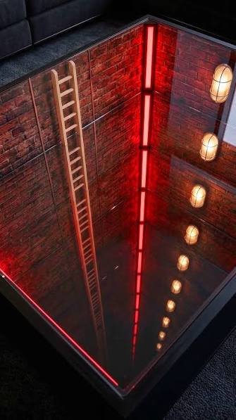 Infinity Mirror Tunnel Table Build ✨🌿 Watch this ordinary coffee table  transform into a stunning infinity mirror tunnel table with glowing LED  lights and endless reflections. 🌿✨ In this satisfying D