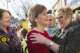 Nicola with her mum and sister gillian after getting wedcredit: Clegg Told Tactical Vote Campaign Is A Blunder The Times