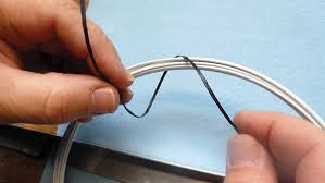 This takes some time to complete, but the results are worth it. Wire Bundle Lacing