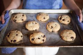 The Recipe For Ovenly S Famous Vegan Chocolate Chip Cookie Now With Extra Salty Sweetness Vegan Chocolate Chip Cookies Salted Chocolate Chip Cookies Cookies Recipes Chocolate Chip