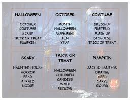 Make your own taboo cards.there are 8 blank cards in this set that will get your students reviewing vocabulary or any other subject Taboo Game Halloween By Nadine S English Corner Tpt