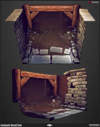 Modular Dungeon Set Polycount Forum Dungeon Game Assets Environment Design