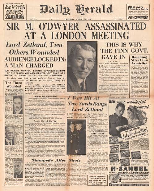 Udham Singh | Life, Indian Freedom Struggle, Assassination of O'Dwyer, Execution, & Portrayal in Movies | Britannica
