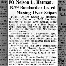 FLT O Nelson Ludwig Harman (1920-1945)