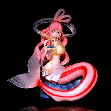 23Cm Japanese Anime One Piece Shirahoshi Sexy Mermaid Princess Doll Model  Toys Pvc Action Figures Collection Ornament Gift