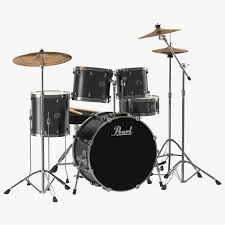 Drum Kit 3d Model 3d Model Ad Drum Kit Model Drums Drum Kits 3d Model