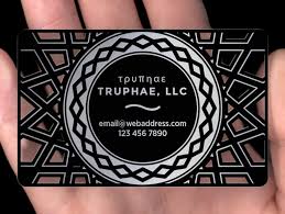 Metal business cards design we will make in one day before you made a payment for the production of the cards. Matt Black Metal Business Cards Plasmadesign
