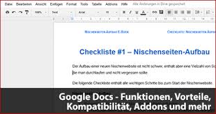 The collaboration capabilities in these apps offer some of the most robust ways for people to work together on documents, spreadsheets, and presentations. Google Docs Funktionen Vorteile Kompatibilitat Addons Und Mehr
