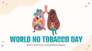 World no tobacco day also aims to educate people about the work who undertakes in fighting the global tobacco epidemic. World No Tobacco Day Google Slides Powerpoint Template