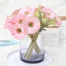 Fake pink daisy flowers for sale. China Wedding Home Decorative Pu Artificial Silk African Daisy Gerbera Flower For Sale China Artificial Flowers And Silk Flowers Price