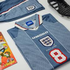 Browse the england fa online store for officially licensed england national team euro 2020 shirts, kits, apparel and clothing as well global shipping means you can have it delivered right to your door, anywhere in the world. Classic Football Shirts Auf Twitter England Euro 96 Away By Umbro Still A Fan Favourite Despite That Penalty Loss To Germany