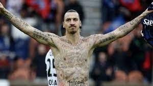 According to reports in italy this morning, zlatan ibrahimovic will soon be. Paris Player Zlatan Ibrahimovic Gets Tattoos For Starving Children Al Arabiya English