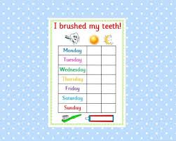 Printable Brushing Teeth Reward Chart Instant Download Reminder Reward Chart Pre School Toddler Eyfs Sen Autism Asd