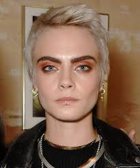 Either a gorgeous ombre or basic glitter addition it will certainly just take your nail artwork for short nails for newbies in your house without applications to the following stage. Cara Delevingne Brown Hair Short Style Fall Trend