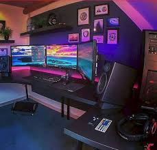 Xboxone Proevolutionsoccer Pes Gaming Gamingmonitor Video Game Rooms Computer Gaming Room Gaming Room Setup