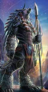 Pin By Lunaazul On Wolf Fantasy Art Mythical Creatures Art Werewolf Art Wolf Warriors